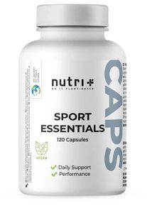 nutri+ Sport Essentials - Vitalstoffkomplex für den Sportbereich, 120 Kapseln