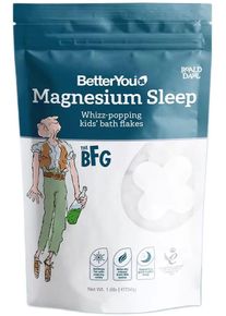 BetterYou Magnesium Sleep Kids ́ Bath Flakes - Badezusatz für Kinder, 750 g Beutel