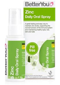 BetterYou Zinc Oral Spray, 50 ml Sprühflasche