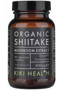 KIKI Health Organic Shiitake Extract 400mg, 60 Kapseln Dose