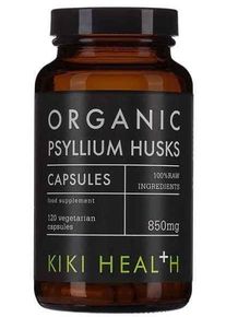 KIKI Health Organic Flohsamenschalen, 120 Kapseln