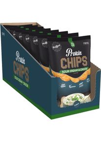 Nanosupps Protein Chips, 8 x 40 g Chips, Sour Cream & Onion