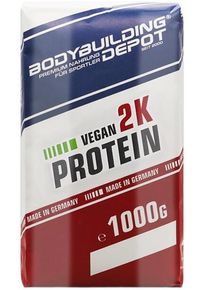 Bodybuilding Depot Vegan 2K Protein, 1000 g Papiertüte, Neutral