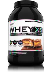 Genius Nutrition Whey-X5, 2000 g Dose, Choco Caramel