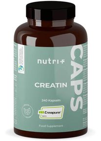 nutri+ Creatin Kapseln (Creapure ), 240 Kapseln