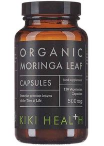 KIKI Health Organic Moringa Leaf, 120 Kapsel Dose