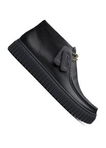 Clarks Originals Torhill Hi Shoes black leather men US 11.5