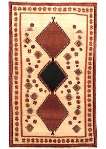 Shiraz Tappeto 120 x 200 Beige (Iran) Annodato A Mano