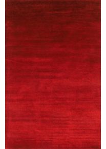 Loribaft Tappeto 300 x 200 Rosso (Indian) Annodato A Mano