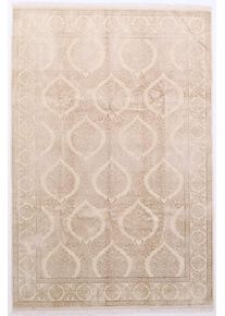 Tabriz Tappeto orientale 200x300 Beige (Indian) Annodato A Mano