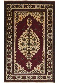 Tappeto orientale 100x160 Rosso (Russia) Annodato A Mano