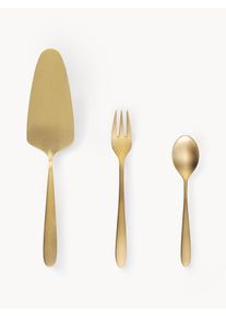 Sola Switzerland Súprava príborov na tortu Tulip, 6 osôb, 13 ks Zlatá Nehrdzavejúca oceľ Súprava v rôznych veľkostiach