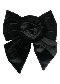 SUI AVA - Rosie Velvet Bow - Black - Hair clips & barrettes