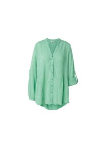 Tchibo - Tunika w paski - dla pań -rozmiar 36 - kolor: biały/zielony/w paski