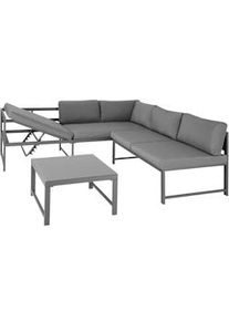 TecTake Salottino Faro - tavolo in vetro - 403902