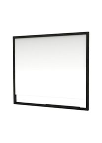 Belvit Spiegel 80 cm mit schwarzem Rahmen