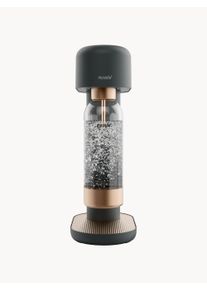 MYSODA Satur&aacute;tor s fľa&scaron;ou Ruby 2 Čierna, Zlat&aacute; Kov R&ocirc;zne veľkosti