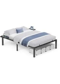 Boxxx Metallbett , Schwarz , Metall , 140x200 cm , in verschiedenen Größen erhältlich , Schlafzimmer, Betten, Metallbetten