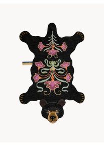 Doing Goods Dywan Blooming Bear Czarny S 241 x G 164 cm