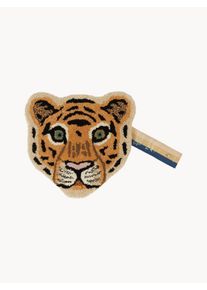 Doing Goods Ręcznie tuftowany dywan z wełny Cloudy Tiger Żółty D 35 x S 30 cm