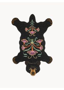 Doing Goods Dywan Blooming Bear Czarny S 143 x W 97 cm