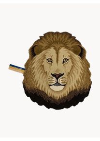 Doing Goods Ręcznie tuftowany dywan z długim wlosiem Ari Lion Brązowy S 115 x W 95 cm