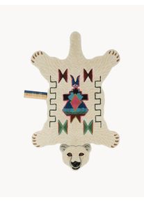 Doing Goods Ręcznie tuftowany dywan Kasbah Polar Bear Biały S 152 x W 95 cm