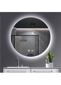 BELVIT LED Spiegel rund 120 cm Touchsteuerung Heizfunktion