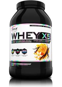 Genius Nutrition Whey-X5, 2000 g Dose, Vanilla Honey