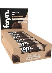 fayn Protein Bar Box, 12 x 55 g Riegel, Chocolate Dark Cookies