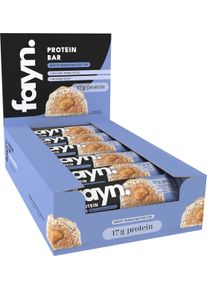 fayn Protein Bar Box, 12 x 55 g Riegel, White Peanutbutter Cup