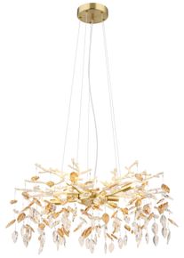 Globo DANNA kroonluchter Goud, 8-lichts