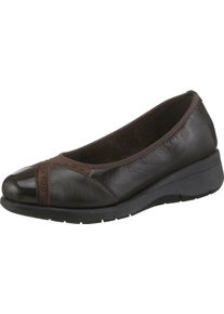 Dames ballerina chocolade Maat 38