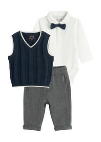 Cool Club Set Chlapci námornícka modrá / sivá / biela 92