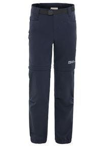 Jack Wolfskin dziecięce spodnie z odpinanymi nogawkami Active Zip Off Pants Kids 116 blue