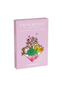 Tonymoly - I'm Worth It Face Mask Set 5pcs Maschere in tessuto 105 g unisex