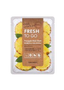 Tonymoly - Fresh To Go Pineapple Mask Sheet Maschere in tessuto 1 pieces unisex