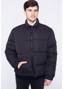 Urban Classics - Cropped Down Black - Jacka - svart - L - Skal: 100 % polyester; Foder: 100% polyester