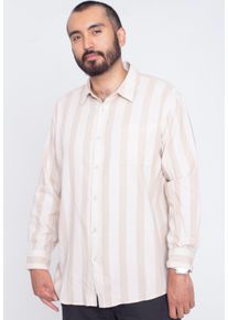 Urban Classics - Striped Unionbeige/Softseagrass - Camisa - beige - XL - 100% algod&oacute;n,Algod&oacute;n