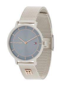 Tommy Hilfiger Ceas analogic 'Tea' Femei argintiu, Mărimea One Size