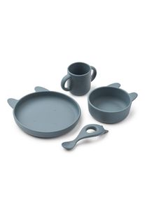 Liewood Zestaw obiadowy 'Vivi' dla mężczyzn gołąbkowo niebieski Rozmiar One Size