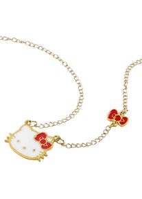 Peers Hardy, Schmuck Set, Hello Kitty Set necklace + earrings, Mehrfarbig, (Edelstahl)