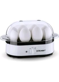 Cloer 6081 Eierkocher 6 Eier weiss, Eierkocher, Weiss