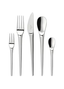 Villeroy & Boch Villeroy & Boch Tafelbesteck 30tlg. NewMoon, Besteck, Silber