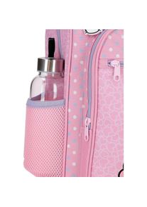 Joumma, Kindergartentasche, Hello Kitty Hearts & Dots anpassbarer Rucksack 25 cm, Pink