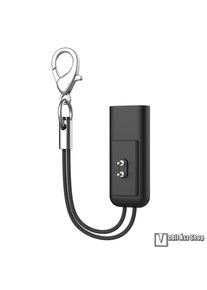 Xiaomi Redmi Watch 4, Smart Band 10, 9, 9 Active, 8, Watch 3 Lite, Active, Band 2, Okosóra töltő, 5V/1A, hordozható, USB-C aljzat, Kulcstartó, Fekete