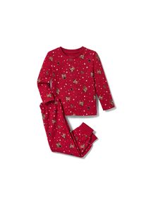 Tchibo - Kleinkind-Jersey-Pyjama - Unisex - Gr. 86/92 - rot