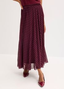 bonprix Dámska Šifónová sukňa, hnedá, 52