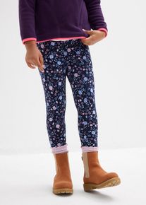 bonprix Legginsy ocieplane (2 sztuki), niebieski, 92/98