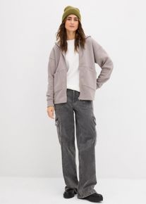 bonprix Femei Jachetă casual oversize, gri, 36/38